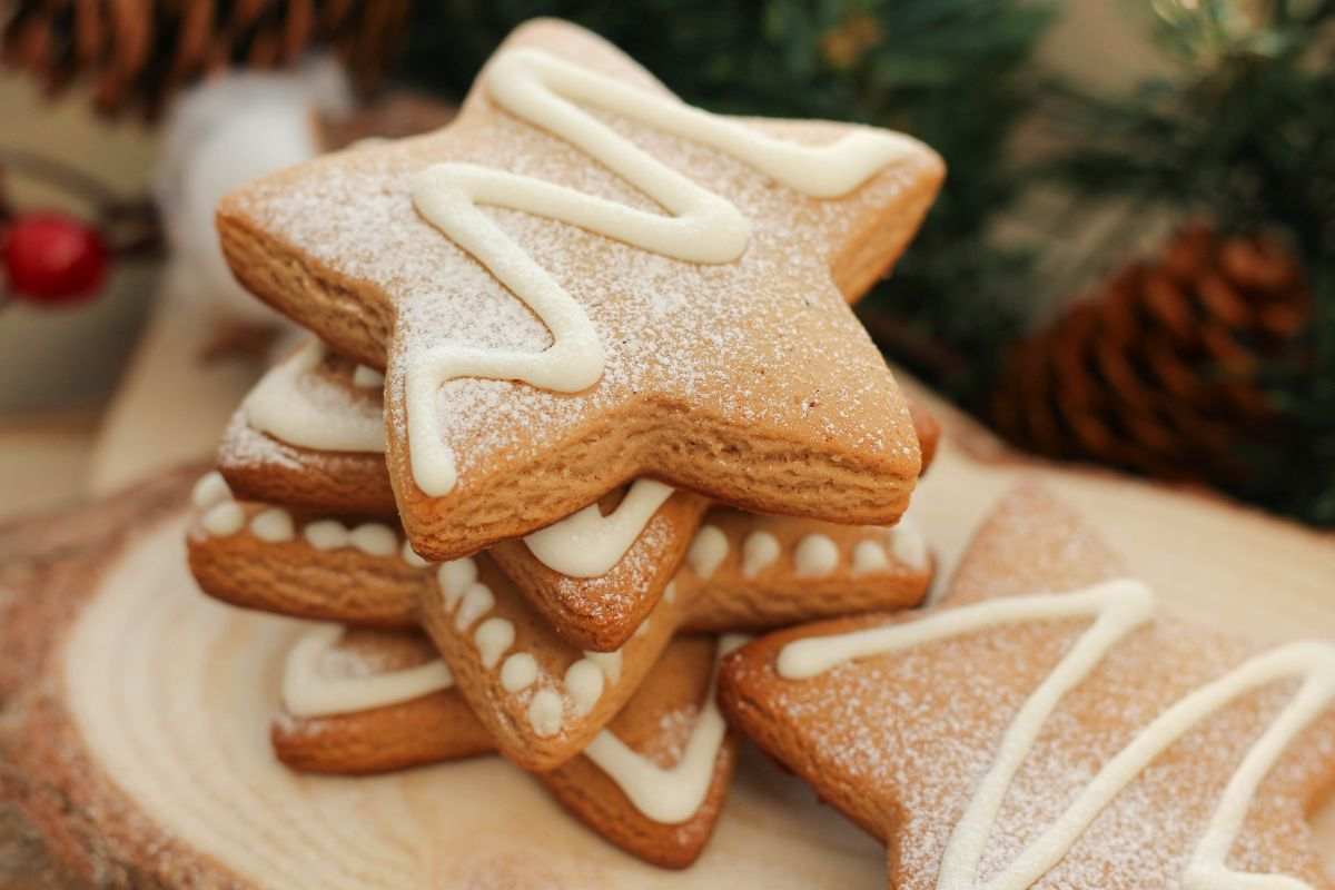 biscotti di natale con la glassa