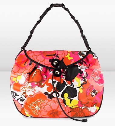 Tra le nuove handbag Jimmy Choo ecco Kyla con stampa tropicale