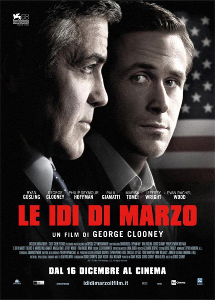 Film natalizi, genere drammatico per George Clooney con ‘Le idi di marzo’