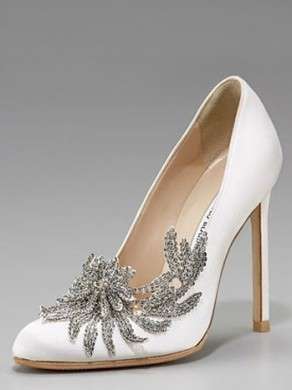 Scarpe da sposa firmate Manolo Blahnik per Bella in Breaking Dawn