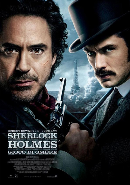 Sherlock Holmes 2, Gioco di ombre, al cinema il nuovo film con Robert Downey Jr.