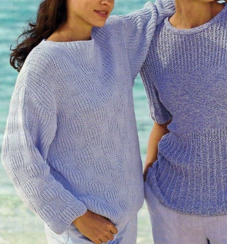 Pullover motivo a scacchiera