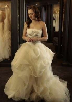 Gossip Girl: il secondo vestito da sposa di Blair e il cameo di Vera Wang