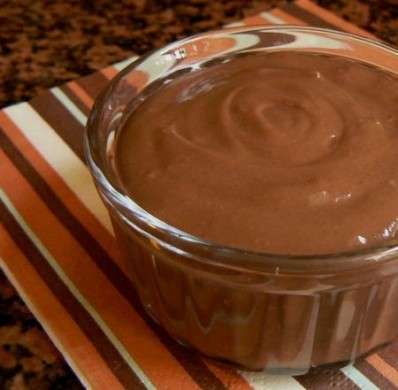 La ricetta light del goloso budino al cioccolato