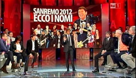 i 14 big di sanremo 2012