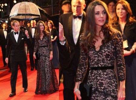 Kate Middleton alla premiere di “War Horse” per il suo compleanno