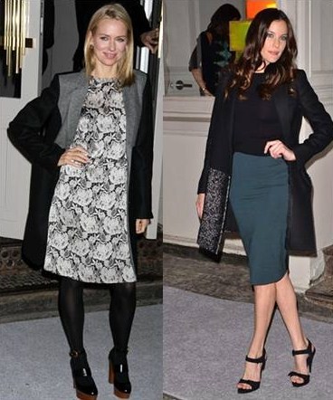 Liv Tyler e Naomi Watts all’apertura dello store Stella McCartney a Soho, ecco i loro look