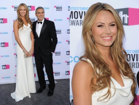 Stacy Keibler in Armani Privè, elegante e chic