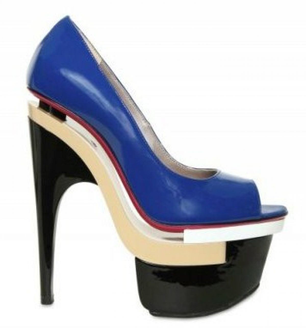 scarpe tacco versace