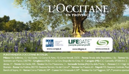L’Occitane e Lifegate per il progetto “La bellezza salverà il mondo”