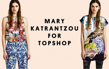 Topshop lancia la collezione firmata dalla stilista Mary Katrantzou
