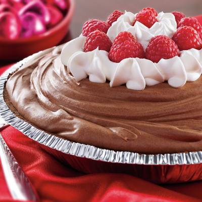 crostata cioccolato panna lamponi
