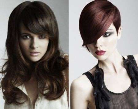 Ideee Tagli Capelli con Frangia Laterale