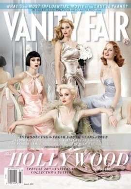 Le attrici emergenti insieme su Vanity Fair marzo 2012