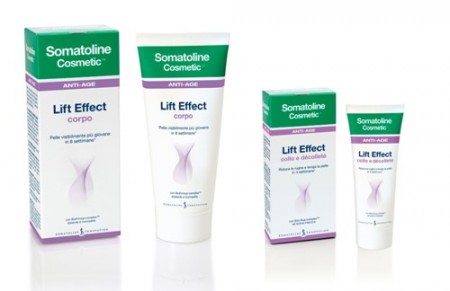 Cura del corpo, arriva la linea Lift Effect di Somatoline Cosmetic Antiage