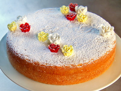 Torta al limone light