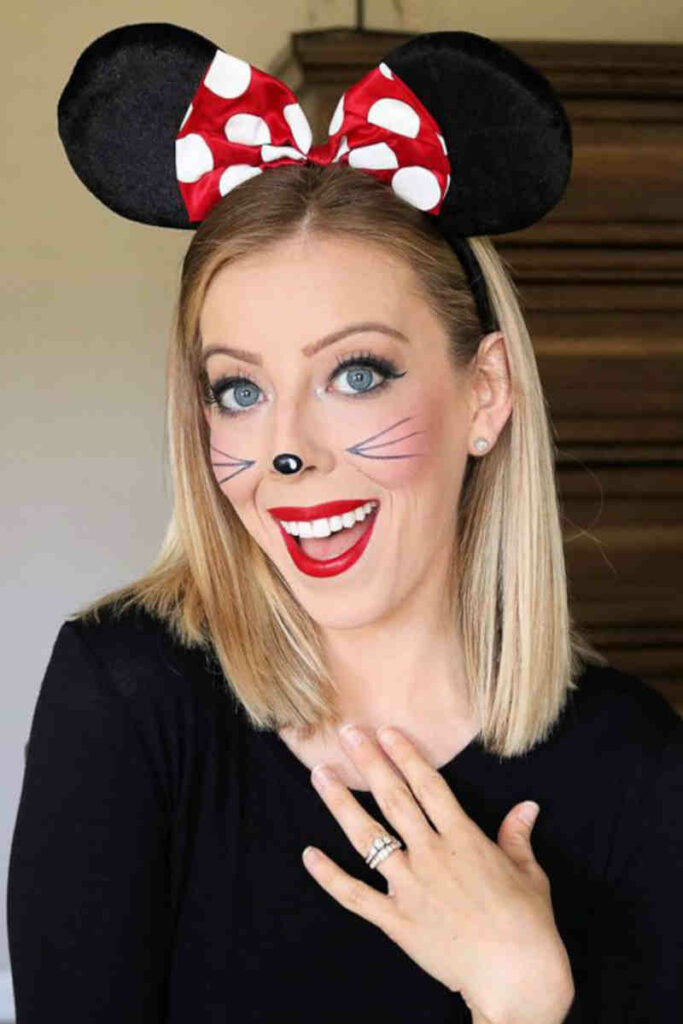 trucco minnie fai da te