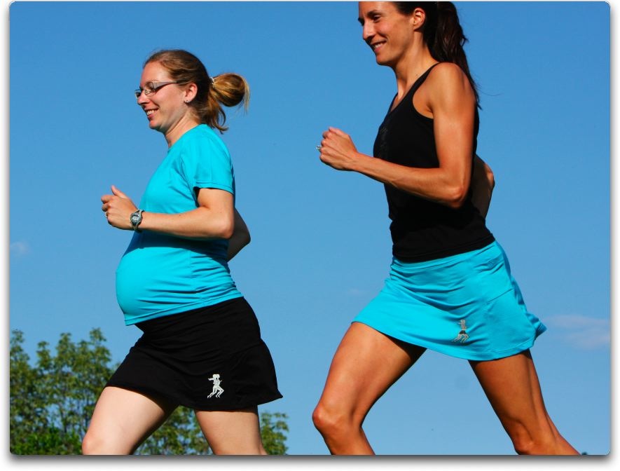 Correre in gravidanza fa bene fino al terzo mese