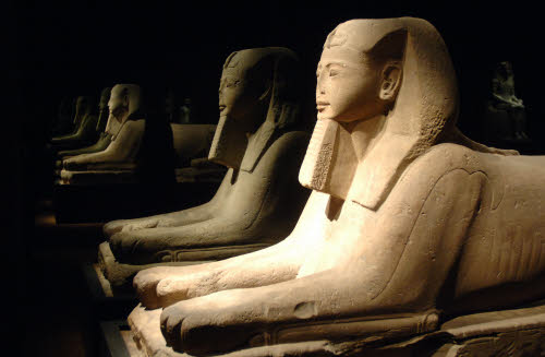 Museo Egizio : Riflessi di pietra