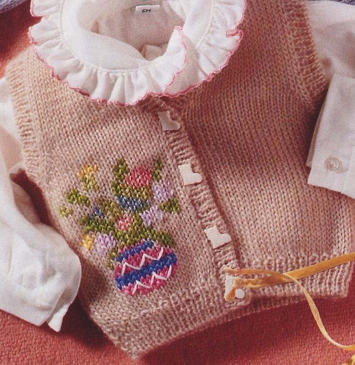 Crea un gilet per neonato con i nostri lavori a maglia