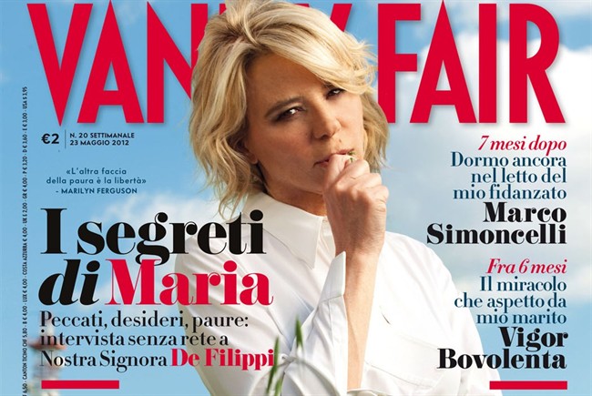 maria de filippi vanity fair