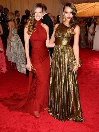 Met Gala 2012 Jessica Alba e Hilary Swank