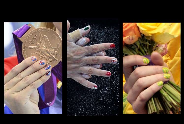 Olimpiadi di Londra 2012, la nail-art delle atlete fa tendenza [FOTO]