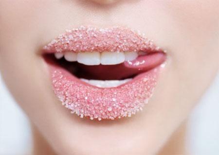 sugar scrub lips