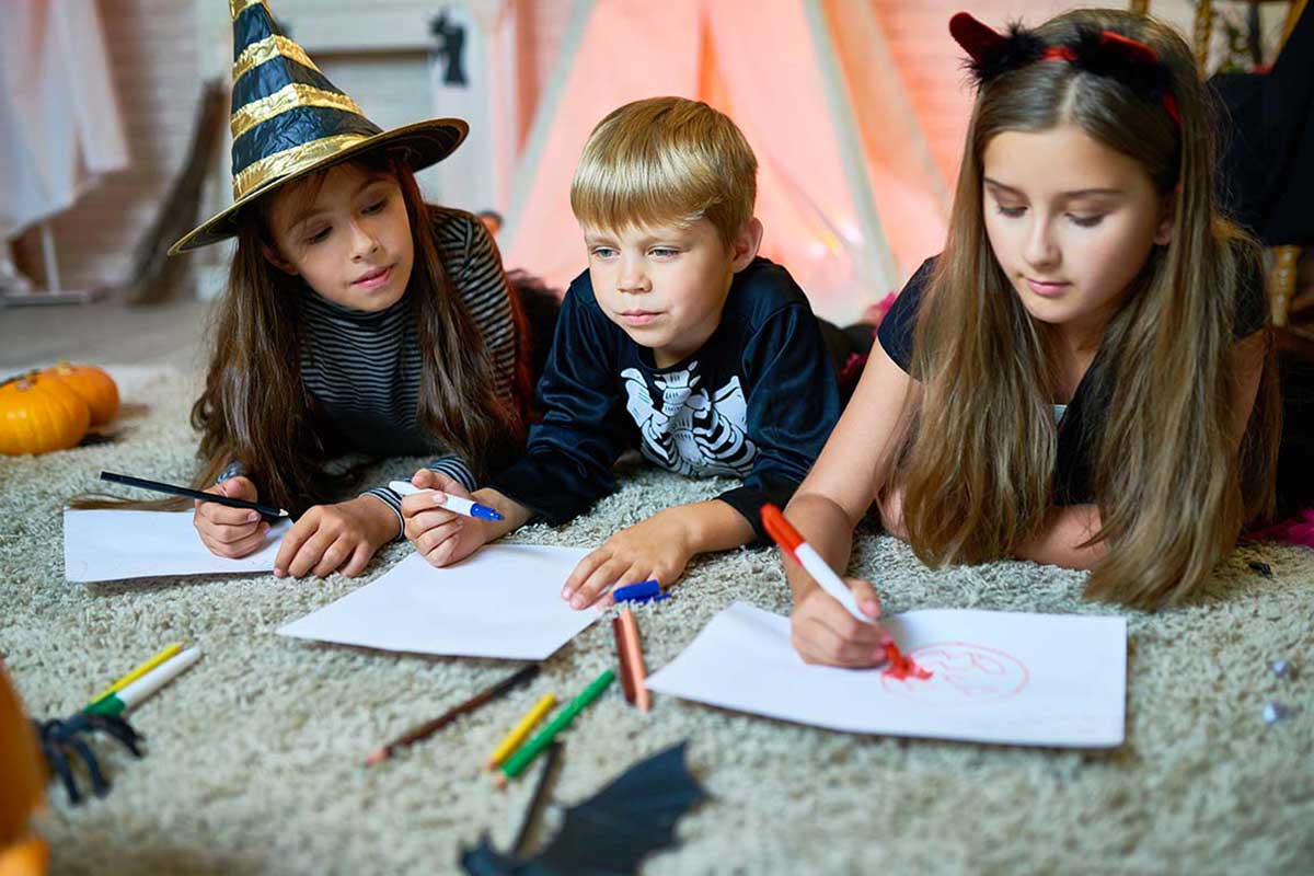 Disegni di Halloween da stampare e colorare per i bambini: tanti esempi da copiare