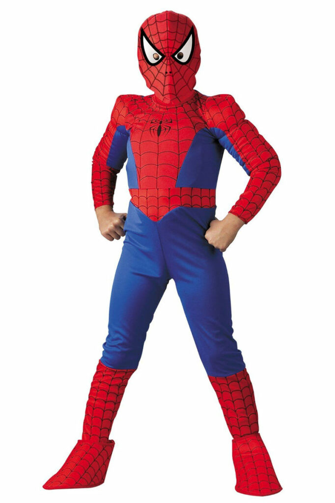 spiderman vestito di carnevale fai da te