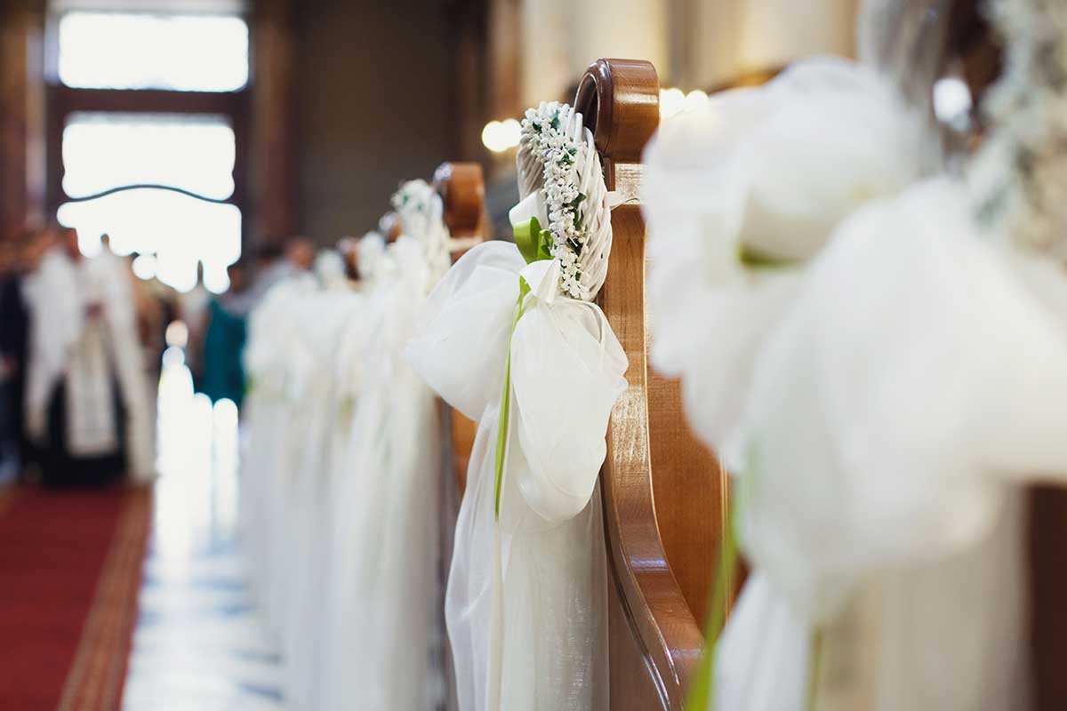 Addobbi matrimonio per la Chiesa tante idee da copiare Pourfemme