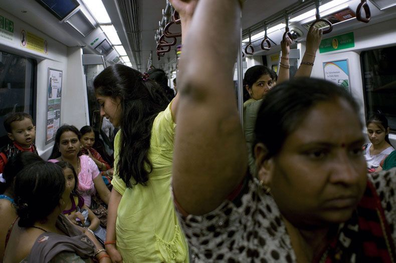 india metro solo donne