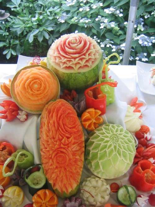 Intaglio di frutta e verdura: idee originali [FOTO]