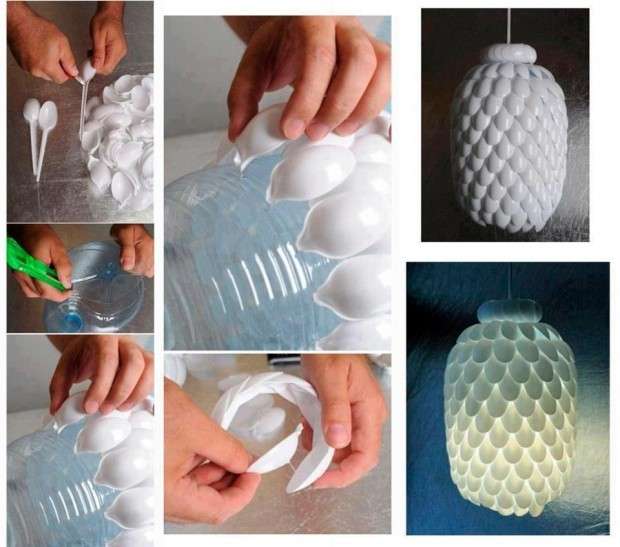 Idee per riciclare le posate di plastica [FOTO]