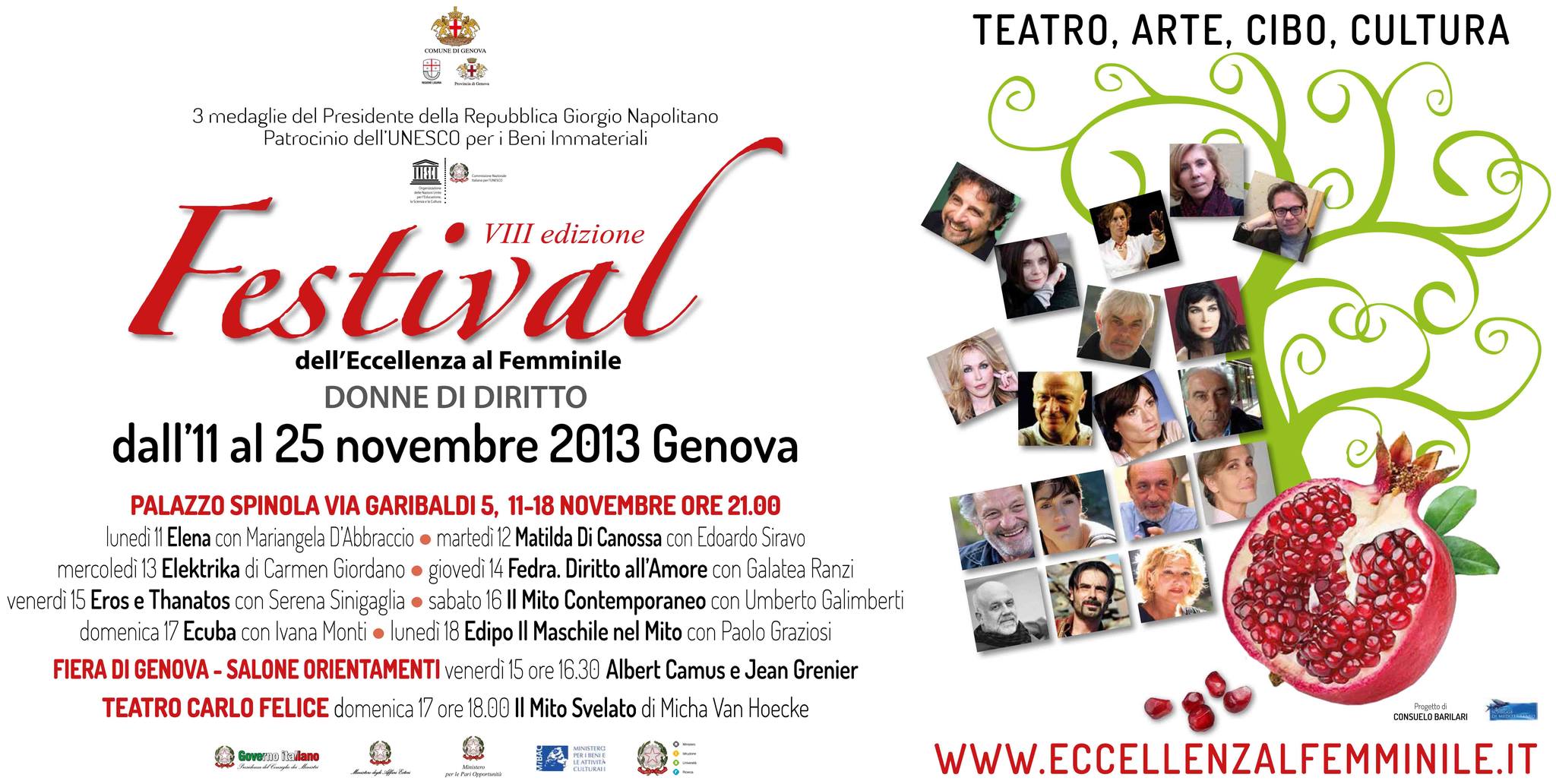 Festival dell’Eccellenza al Femminile: VIII edizione per la tutela dei diritti