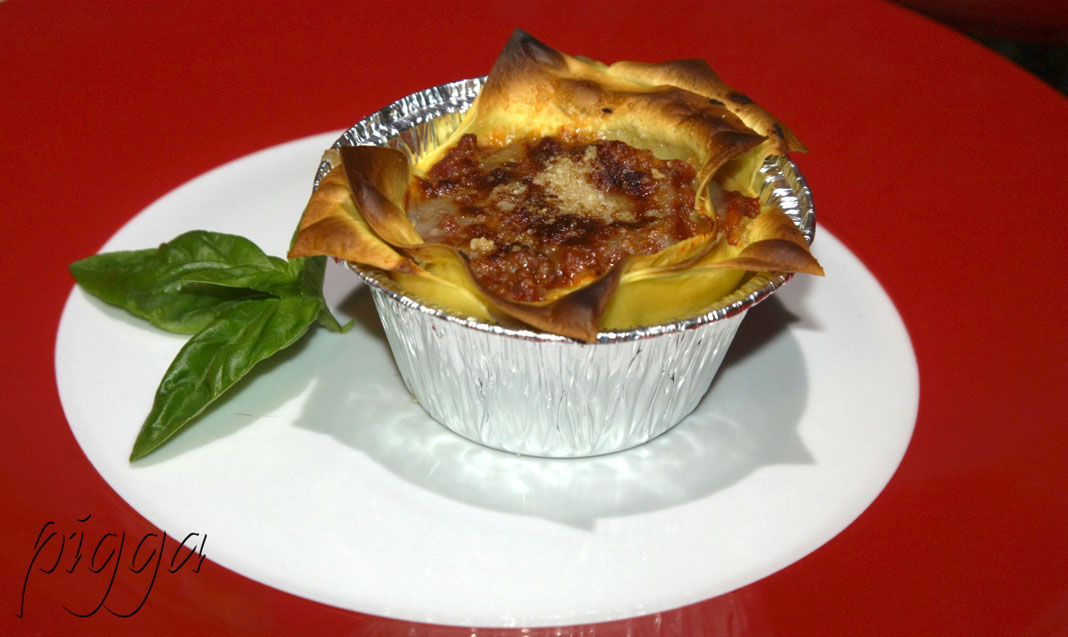 Mini lasagne, primo light per il cenone di Capodanno