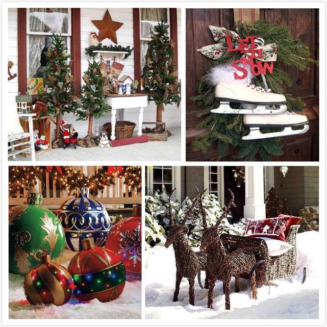 Addobbi natalizi per esterno: decorazioni per casa e giardino [FOTO ... - Decorazioni Da Esterno Per Natale