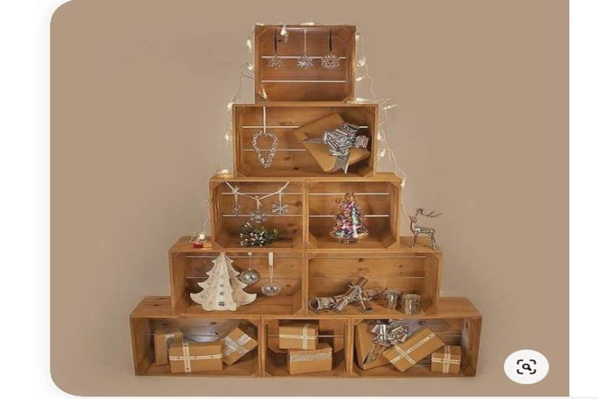 Idee addobbi natalizi fai da te in legno per decorare casa | Pourfemme
