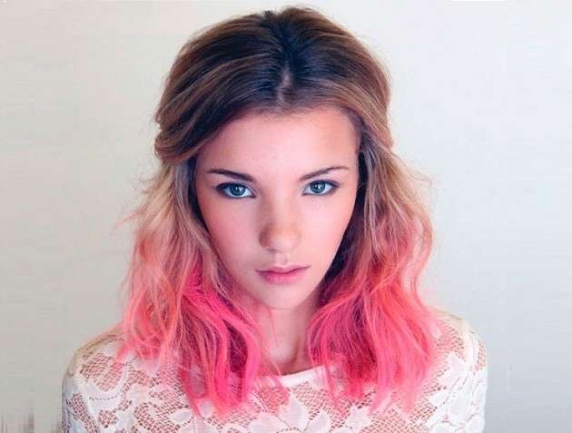 Dip Dye hair, e le punte prendono colore [FOTO]