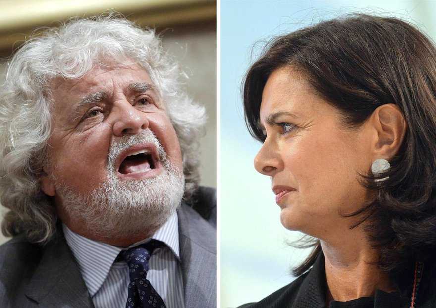 Laura Boldrini e gli insulti sessisti di Grillo