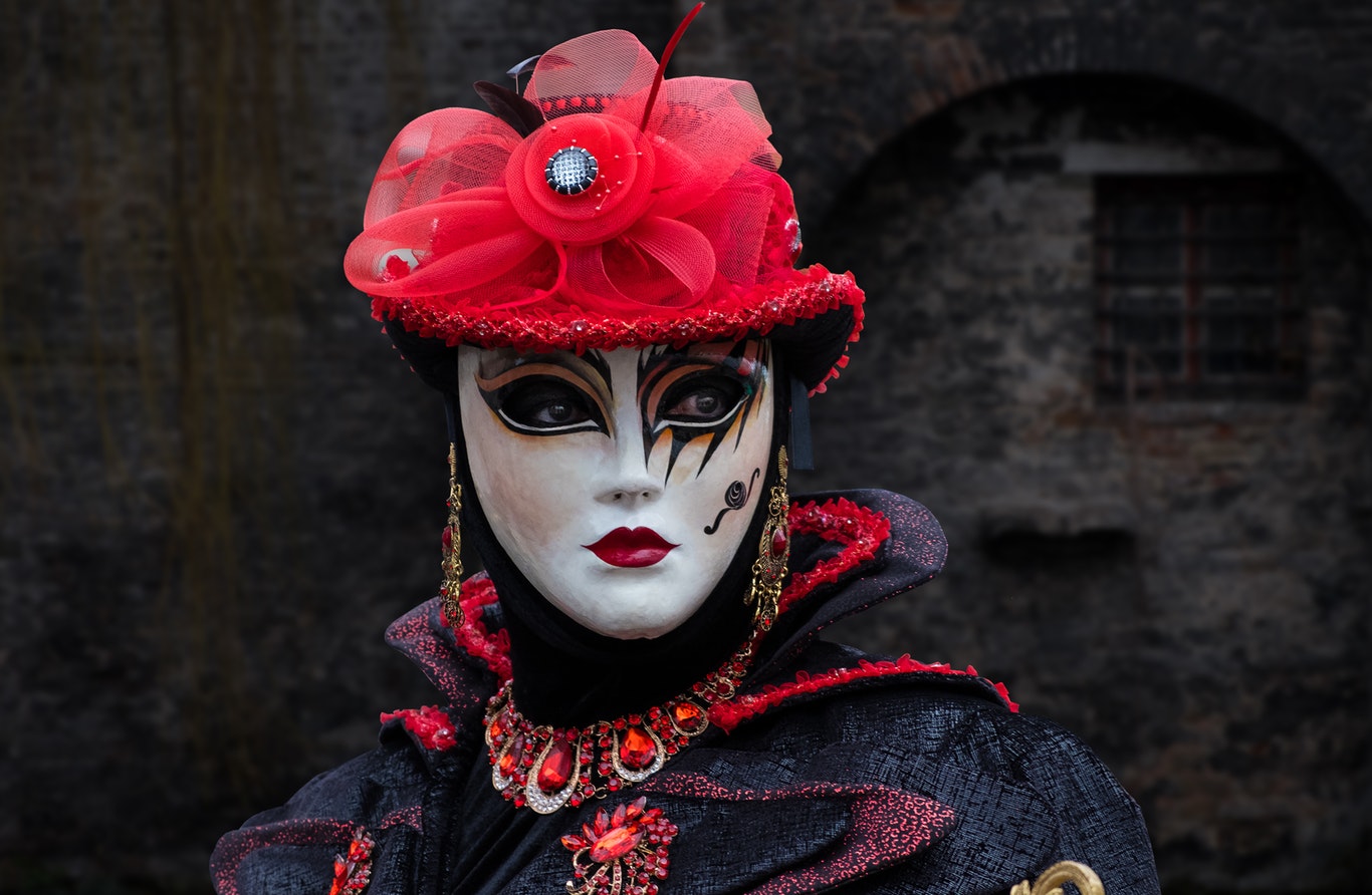 maschera fatta in casa