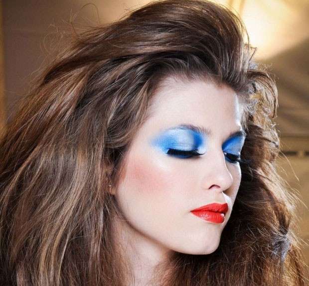 Beauty look 80s di Christian Dior