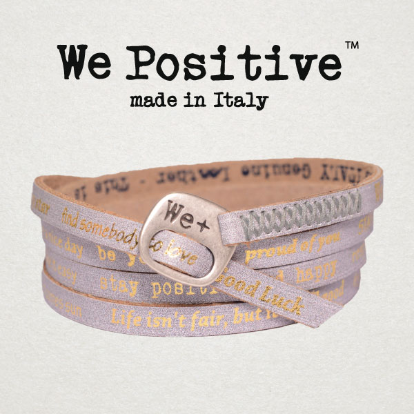 Bracciali We Positive, l’accessorio must have di stagione