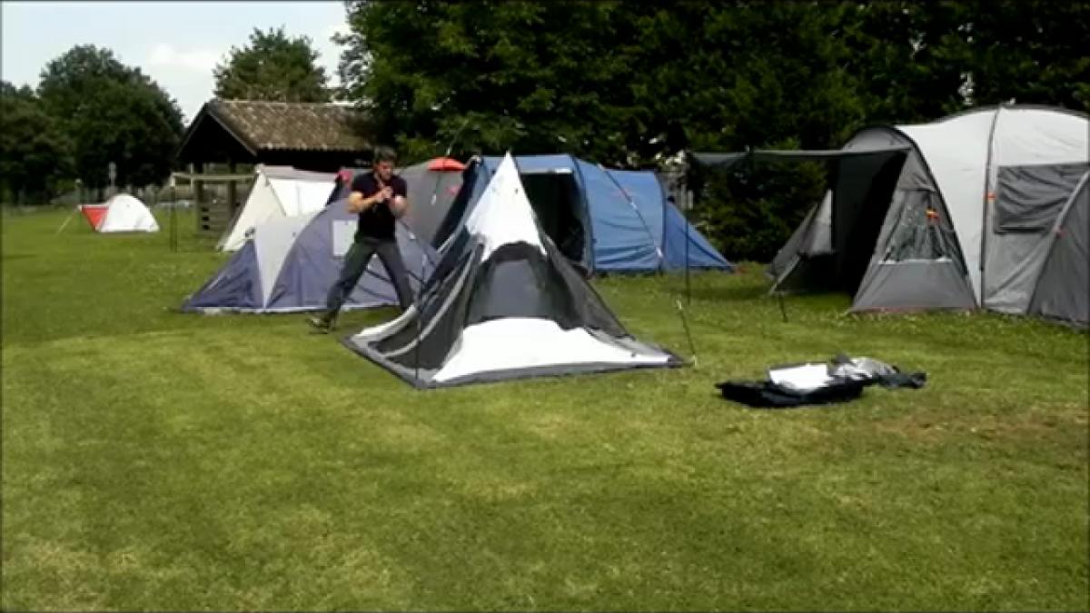 Come montare una tenda da campeggio