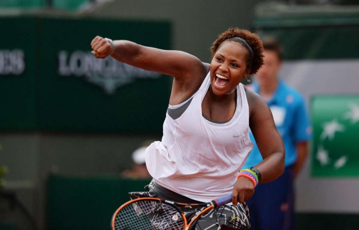 La tennista al Roland Garros