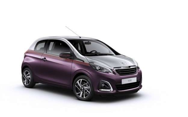 Peugeot 108 bicolore
