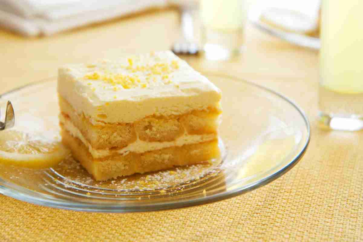 Tiramisù al limoncello 