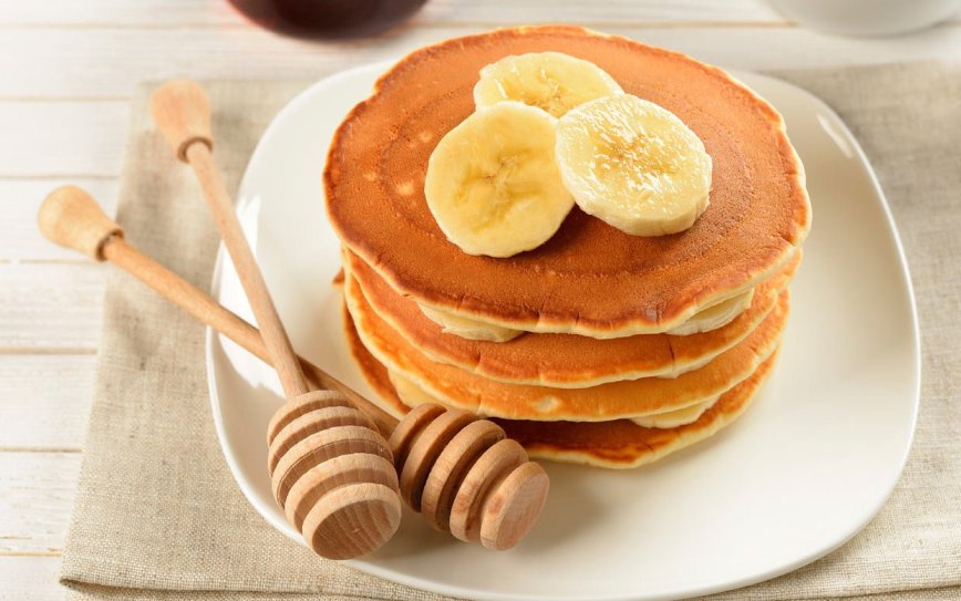 Banana pancake, ricetta light