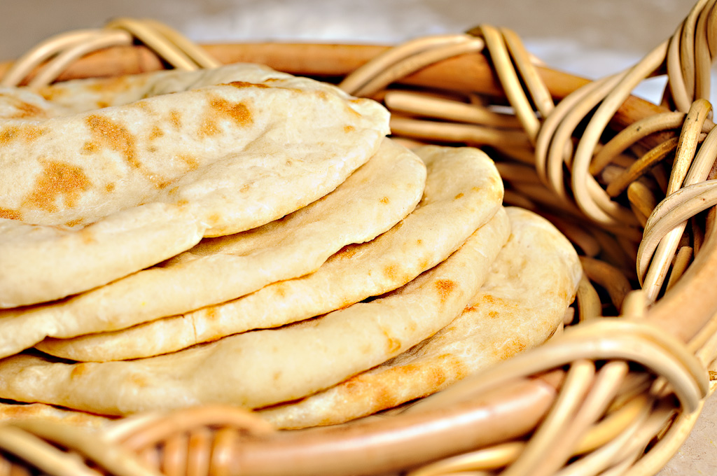 Pane naan senza lievito, ricetta light