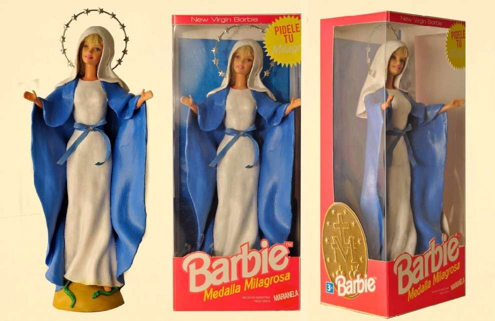 Barbie vestita come la Madonna: l’arte dissacrante di Pool&Marianela [FOTO]